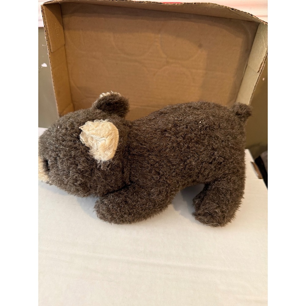 Vintage Animal Toys Plus Brown Bear Plush Stuffed Animal New York NY Tag